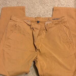 George Men's Tan Chinos